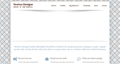 Desktop Screenshot of newton-designs.com